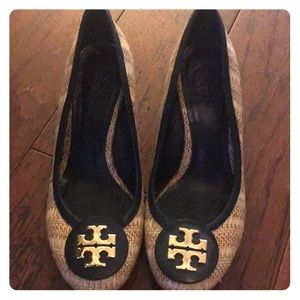 Tory Burch wedged heels!
